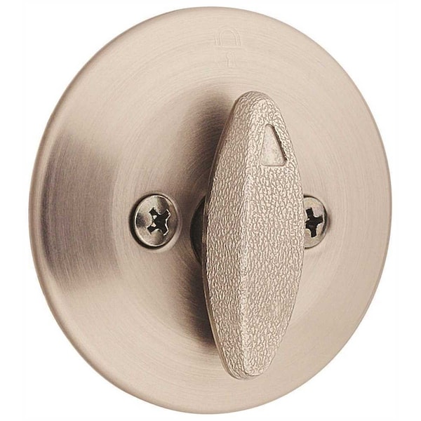 663 Series Single-sided Satin Nickel Deadbolt